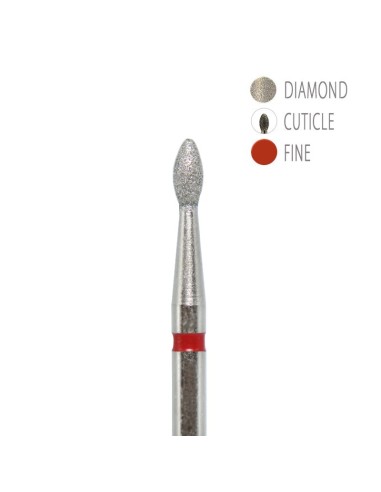 BIT DIAMANTAT - PICĂTURĂ ROȘU 2.1x4mm 