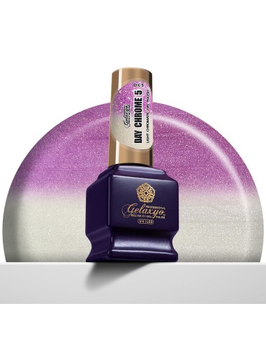 Oja Semipermanenta Gel Polish Alba/Violet Gelaxyo Day Chrome 05 -7 ml