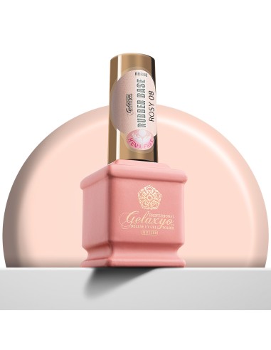 Gelaxyo Rubber Base ROSY 08 - Hema Free 15ml